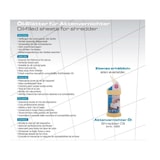 thumbnail of 6 GENIE Aktenvernichter Ölpapier Öl Papier Ölblätter Blätter