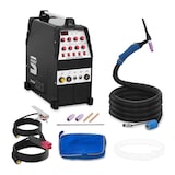 thumbnail of Stamos Power ² - Stamos Poste à Souder Aluminium TIG CA-CC/MMA, MOSFET, 220A/230V, 2-/4-Temps, Pulse, puissant ventilateur de refroidissement