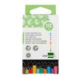 thumbnail of LIDERPAPEL - Caja de 10 Tizas Anti-Polvo en Colores Surtidos