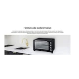 thumbnail of INFINITON MiniHorno HSM-26B61, 60 Litros, 2500 W, Temporizador, Negro
