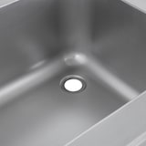 thumbnail of GastroHero Spültisch Basic 16x6 mit 2 Becken links