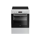 thumbnail of BEKO cuisinière vitrocéramique 72l 4 feux blanc FBE67300WCS