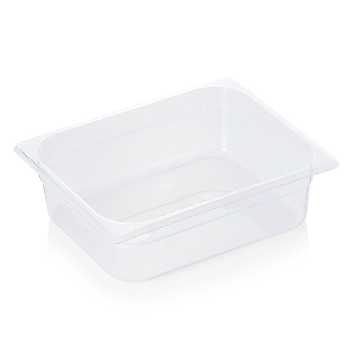 GN 1/2 polypro. - 6.1 liter - h100mm - WAS WAS Germany