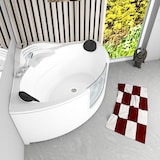 thumbnail of Pool Badewanne Eckwanne Wanne S60-EH 140x140cm mit Tür Walk-in-Pool