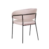 thumbnail of SalesFever Stuhl | mit Rückensteppung | Samt | B 55 x T 50 x H 80 cm | Rose