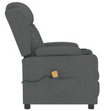 thumbnail of vidaXL Massagesessel Dunkelgrau Stoff