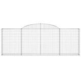 thumbnail of vidaXL Gabionen mit Hochbogen 3 Stk. 300x30x100/120cm Verzinktes Eisen