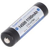 thumbnail of Akku 14500 mit 3,7 Volt Spannung und 1100mAh Kapazität, Li-Ion-Akku PCB geschützt P1450C3