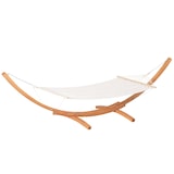 thumbnail of Outsunny Amaca con Supporto in Legno di Pino e Cotone per Giardino