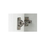 thumbnail of COSTWAY 190 cm hoher Küchenschrank, Aufbewahrungsschrank, hoher Schrank mit Türen, Regale (hellgrau)