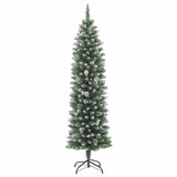 thumbnail of vidaXL Künstlicher Weihnachtsbaum mit Ständer Schlank 180 cm PVC