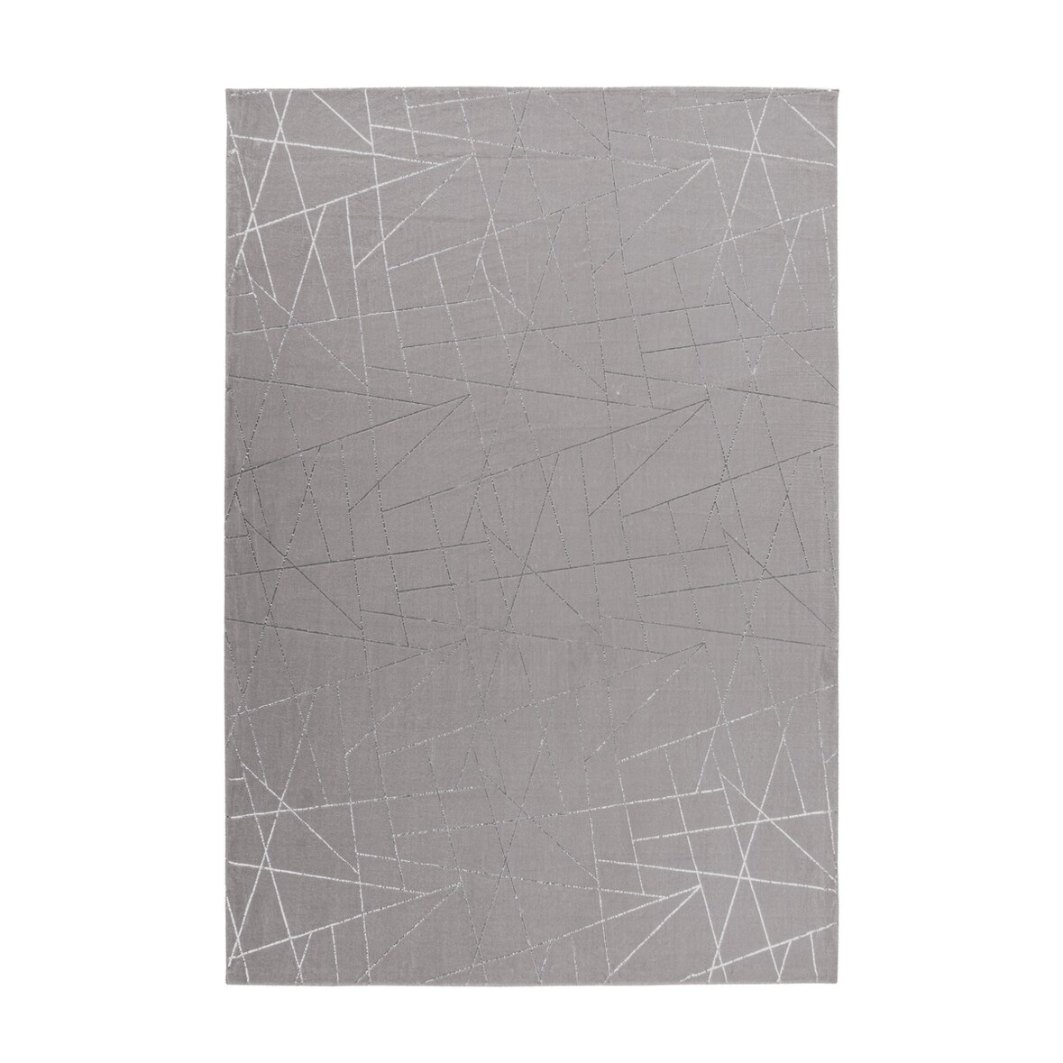 Cathee 100 Taupe / Silber 120cm x 170cm