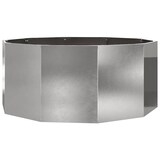 thumbnail of vidaXL Pflanzkübel Silber 120 x 120 x 50 cm Edelstahl