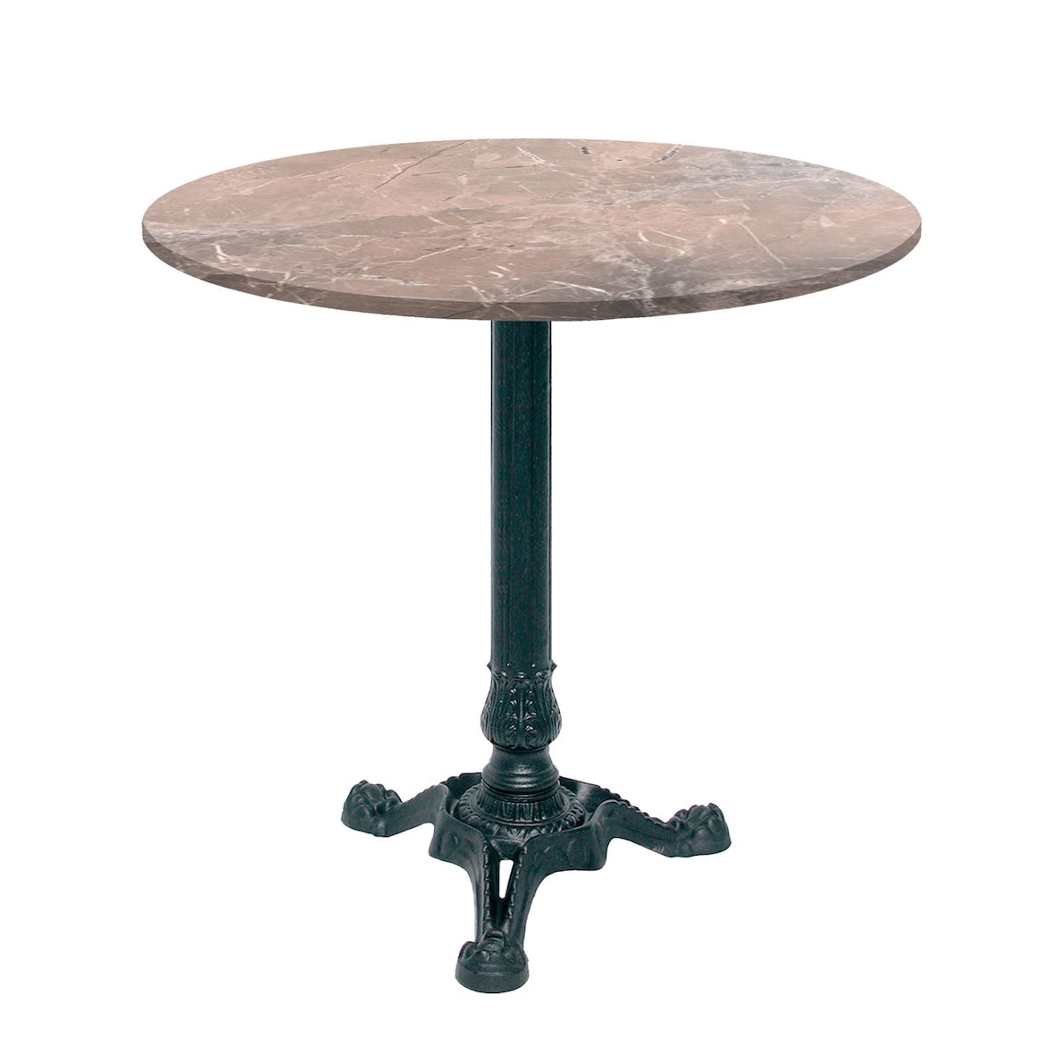 Tisch Bistrot Ø70cm - Modell griechischer Marmor