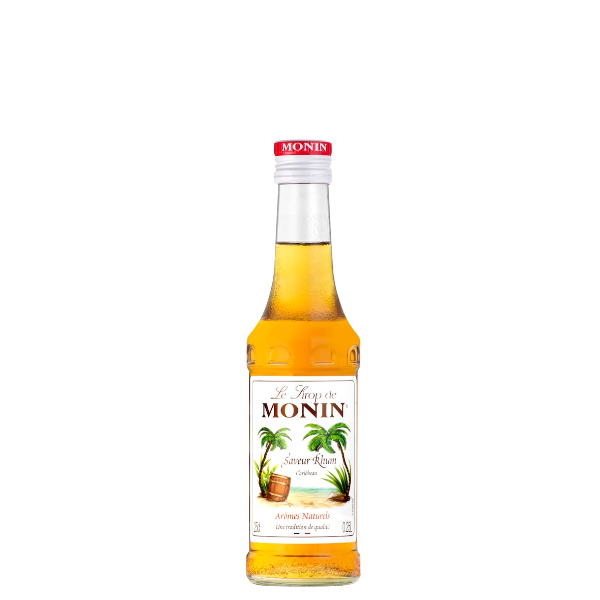 MONIN - Sirop Saveur Rhum pour boissons chaudes, cocktails ou mojito