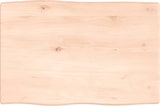 thumbnail of vidaXL Tischplatte 60x40x2 cm Massivholz Eiche Unbehandelt Baumkante