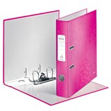 thumbnail of Leitz 180° WOW Ordner Schmal DIN A4 52 mm Rosa 2 Ringe 1006 Pappkarton Glänzend Hochformat