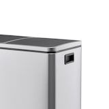 thumbnail of SVITA TM2X24 Mülleimer Papierkorb 48L Edelstahl Treteimer Abfalleimer Recycling