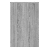 thumbnail of Scrivania Sonoma grigia 100x50x76 cm Modello Apex Compact in derivati \u200b\u200bdel legno