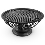 thumbnail of Tulip Feuerschale Ø75cmGrill Feuerstelle Funkenschutz Stahl brüniert Antik-Schwarz