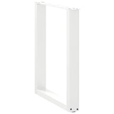 thumbnail of Helloshop26 - Juego de 2 patas para mesa de comedor en forma de U 70 x 72 cm estructura robusta diseño moderno acero blanco 02_0057425
