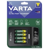 thumbnail of VARTA Batterieladegerät Ultra Fast und 4 wiederaufladbare AA-Batterien