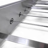 thumbnail of Mangal Set Taschkent Schaschlikgrill mit 9er Drehspieß Spieße Motor