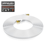 thumbnail of Primewire LAN-Kabel CAT.7, RJ-45 (Ethernet), CAT 7 Flachband U/FTP Gigabit Netzwerkkabel 10 Gbit/s Patchkabel - 7,5m