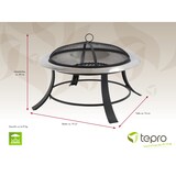 thumbnail of tepro Feuerstelle Silver City