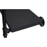 thumbnail of Standregal HWC-C45, Wohnregal Bücherregal Ablageregal, Industriedesign Holz Metall, 165x80x28cm ~ dunkelgrau