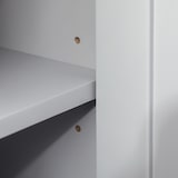 thumbnail of Kleankin Armário compacto para sob a pia com 2 portas e prateleira interna ajustável Gabinete auxiliar para banheiro 60x30x60 cm Cinza