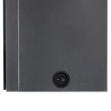 thumbnail of vidaXL Badkamerkast met spiegel en LED 62x14x60 cm glanzend grijs