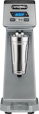 Mixeur Milkshake Professionnel Royal Catering - 80W - 15 000 Tr/min - Récipient Inox 1 Litre - 2 Vitesses - Pour Bar, Salle De Sport