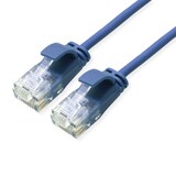 thumbnail of ROLINE UTP DataCenter Patchkabel Cat.6A (Class EA), LSOH, slim, blau, 0,15 m