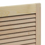 thumbnail of vidaXL Kastdeur 2 pcs Naturel 110 x 2,1 x 39,5 cm Massief grenenhout