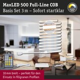 thumbnail of Paulmann MaxLED 500 Strip LED Kit de base COB 3m Tunable White15W 600lm/m Tunable White 36VA 71111