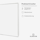 thumbnail of Wonderwall Smart Infrarotheizung 60x100cm App 600W Wochentimer IP24 Weiß