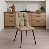 thumbnail of Esszimmerstuhl FANOR - Stoff Taupe 45x55x84 cm | Essstühle Esszimmerstühle Küchenstühle Wohnzimmerstühle