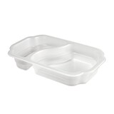 thumbnail of 246x DUNIFORM PP Schale Take-Away 250 x 159 x 45 mm Transparent 2-Teilung