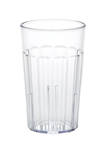 CAMBRO NT10-152/12 - Pack de 12 unidades - Copo Newport 300 ml - 7,1 x 7,1 x 11,6 cm - Plástico SAN - Transparente