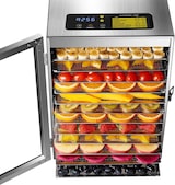 thumbnail of Royal Catering - Royal Catering Déshydrateur Alimentaire Séchoir D Aliments D'Aliments De Nourriture RCDA-500/45S (800 W, 20-90 °C, 12 Étages,