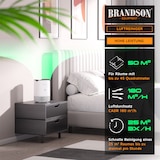 thumbnail of Brandson Luftreiniger HEPA Aktivkohlefilter, Smart Home App, Air Purifier 158 m³/h, Allergiker geeignet, leise, 45 m²