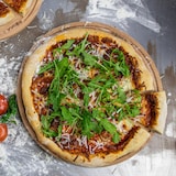 thumbnail of Boska Pizzabrett Amigo L / Pizzateller / Holzbrett / Buchenholz / Mit Saftrinne / Auch als Servierbrett / Rund ⌀34cm