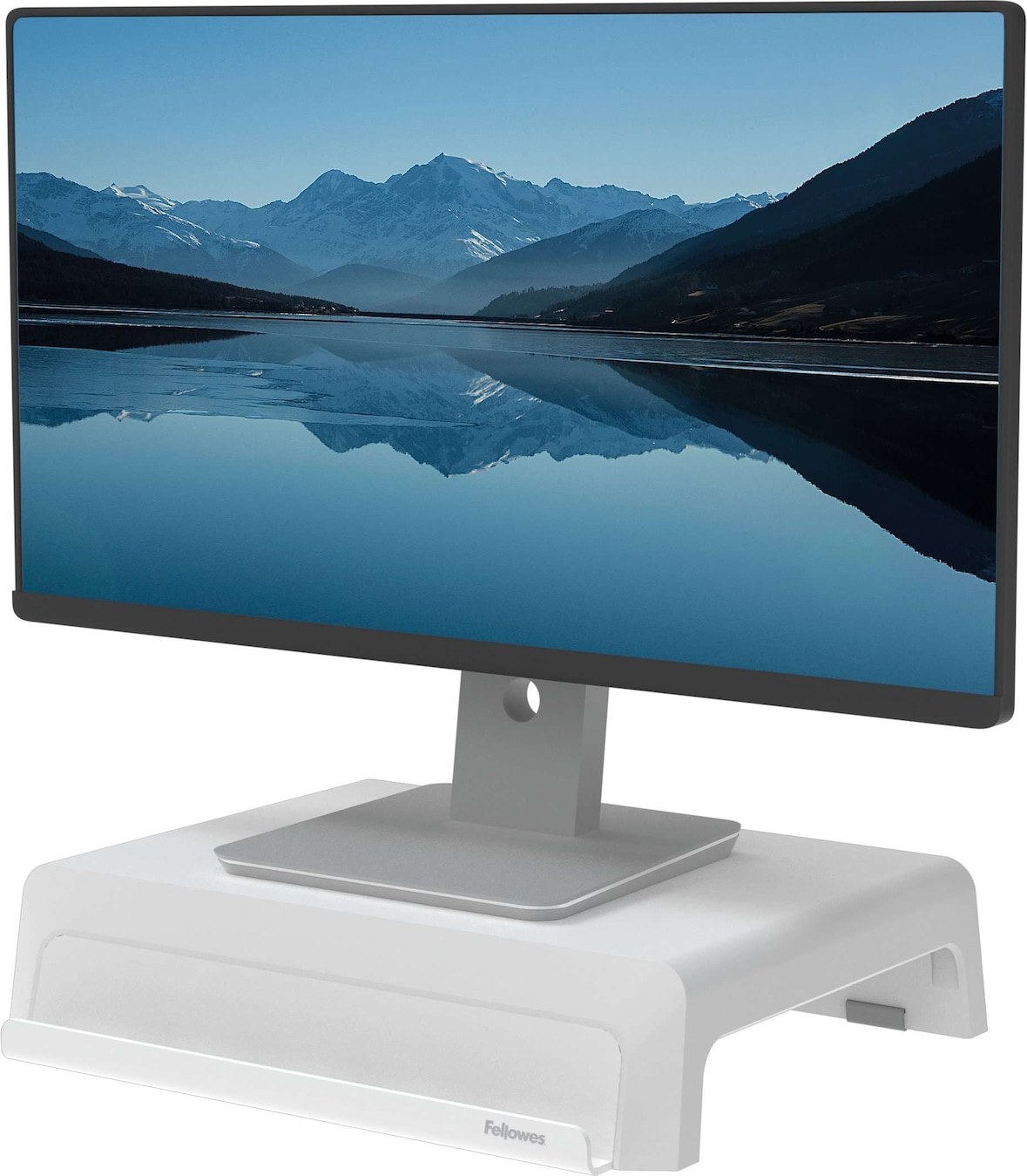 Fellowes Soporte elevador para monitor Breyta™ 100% reciclable, blanco
