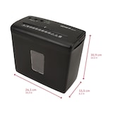 thumbnail of GENIE 440 X II Aktenvernichter P-4 Cross Cut 4 Blatt Schwarz Home Office