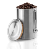 thumbnail of Kaffeedose Edelstahl 1kg Behälter mit Löffel