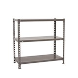 thumbnail of SimonRack Estanterias Almacenaje, 90x80x40 cm, Estanteria Metalica, 3 Alturas, 70 kg de Punto Flexión, Acero Galvanizado, Gris - Ecoclick