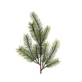 thumbnail of Künstliche Tannenzweige 35cm Dekozweige Kunstzweige PE Spritzguss wie echt grün