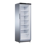 thumbnail of Armario congelador refrigerado de acero inoxidable 1 puerta de cristal 400 lt estático -18 -25°C - ZX