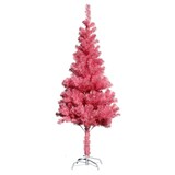 thumbnail of Künstlicher Weihnachtsbaum inkl. Ständer Tannenbaum Christbaum pink 150cm : 150 cm